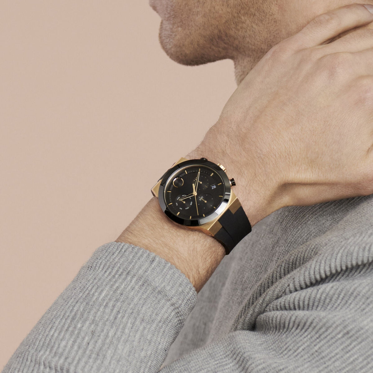 Movado Bold Quartz Mens Watch 3600712