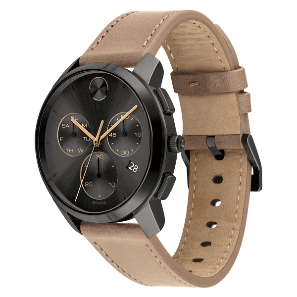 Movado Bold Thin Quartz Men&#39;s Watch 3600719