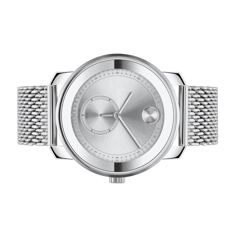 Movado Bold® Sport with Silver-Tone Dial Quartz Men&#39;s Watch 3600768
