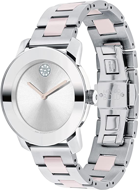 Movado Bold Ceramic Quartz Women&#39;s Watch 3600801