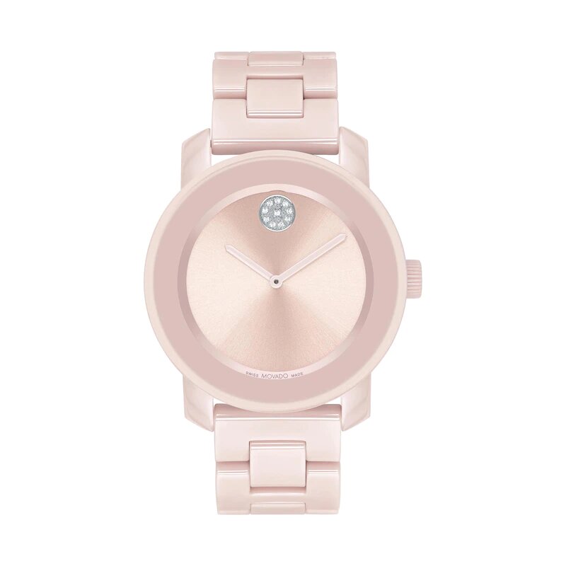 Movado Bold Ceramic Quartz Women&#39;s Watch 3600804
