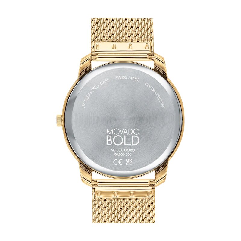 Movado Bold Thin Quartz Mens Watch 3600833