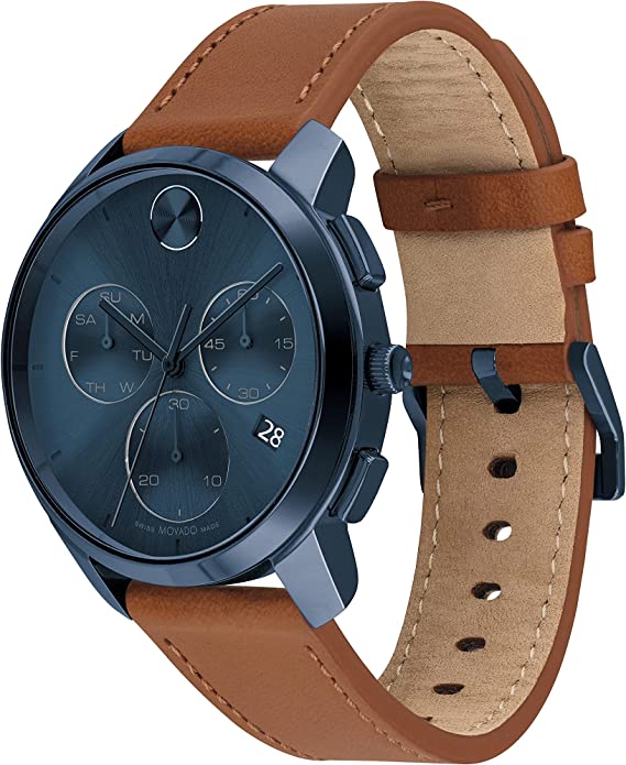 Movado Bold Thin Quartz Men&#39;s Watch 3600834