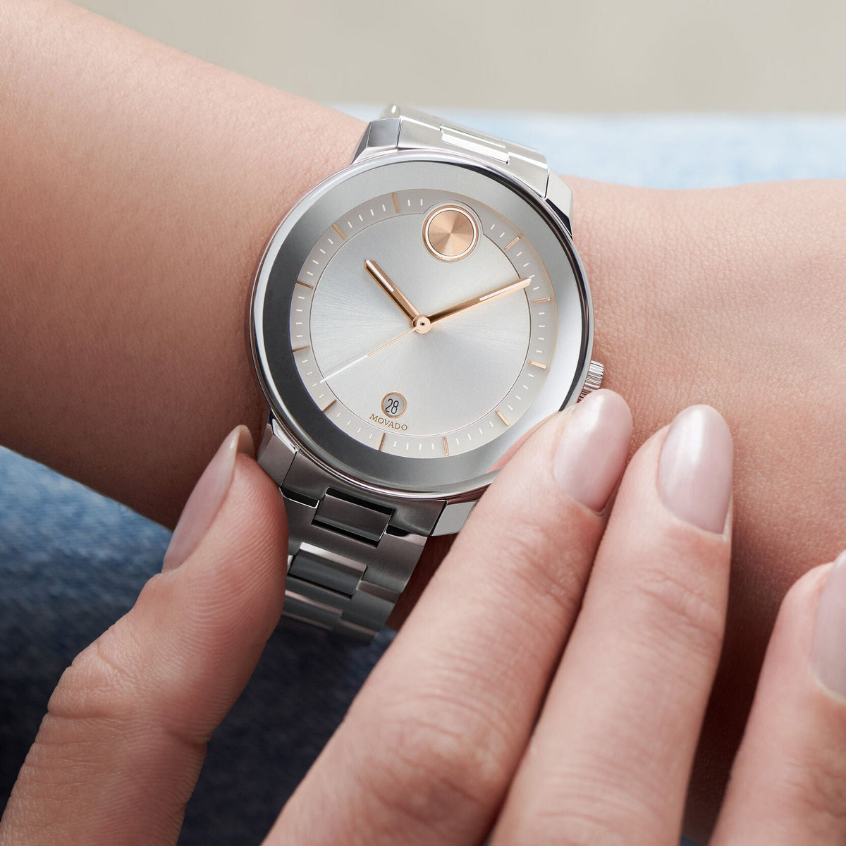 Movado Bold Verso Quartz Womens Watch 3600869