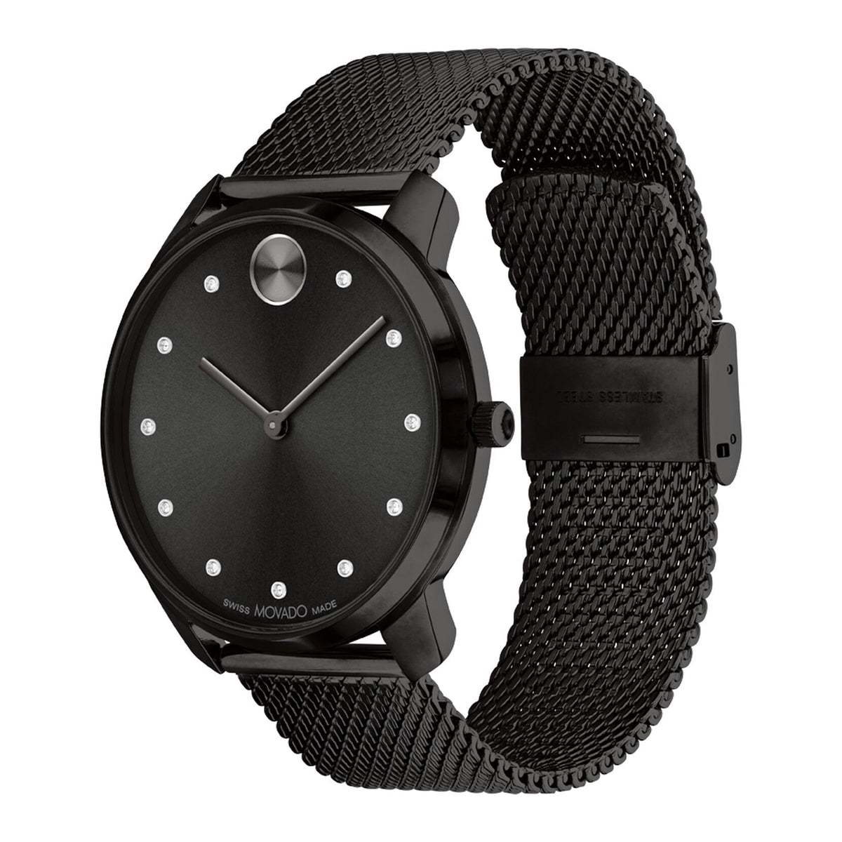 Movado Bold Thin Quartz Men&#39;s Watch 3600904