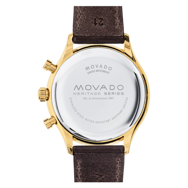 Movado Heritage Quartz Mens Watch 3650007