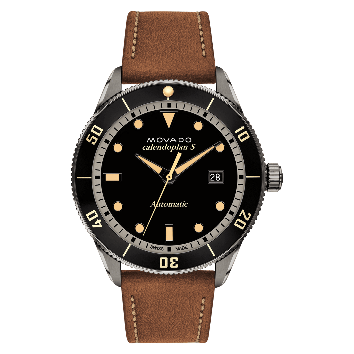 Movado Heritage Automatic Mens Watch 3650106