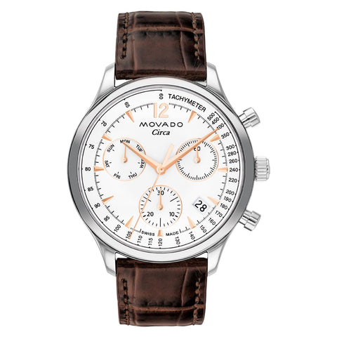 Movado Heritage Series Circa Quartz Men's Watch 3650132