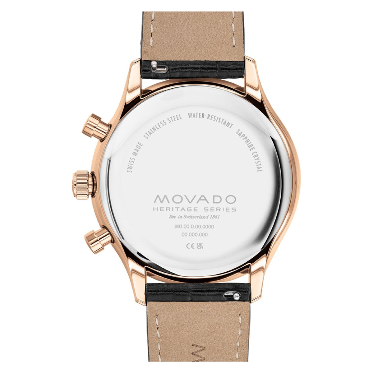 Movado Heritage Series Circa Quartz Mens Watch 3650133
