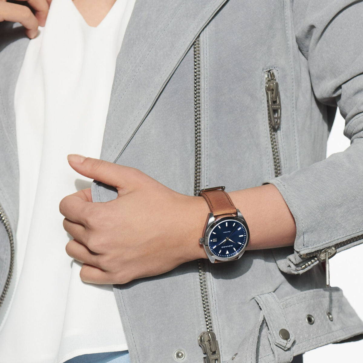 Movado Heritage Series Quatrz Unisex Watch 3650141