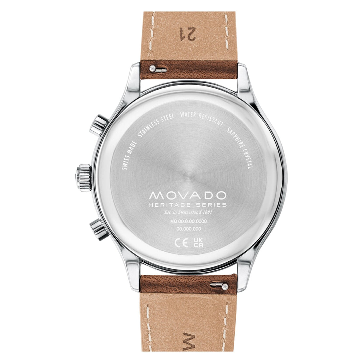 Movado Heritage Series Quartz Mens Watch 3650147