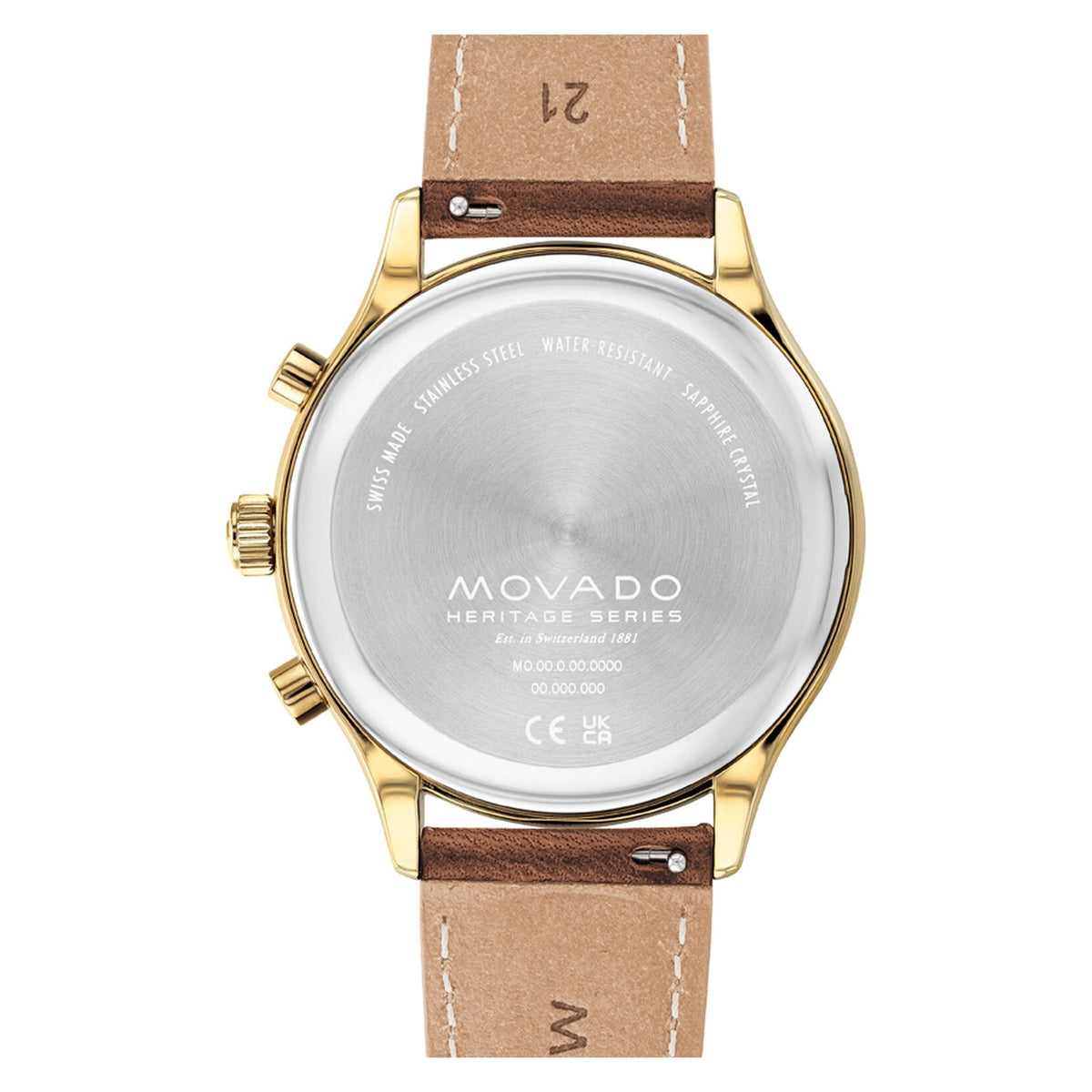 Movado Heritage Series Quartz Mens Watch 3650148