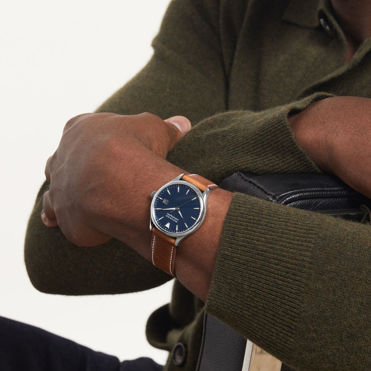 Movado Heritage Series Quartz Men&#39;s Watch 3650155