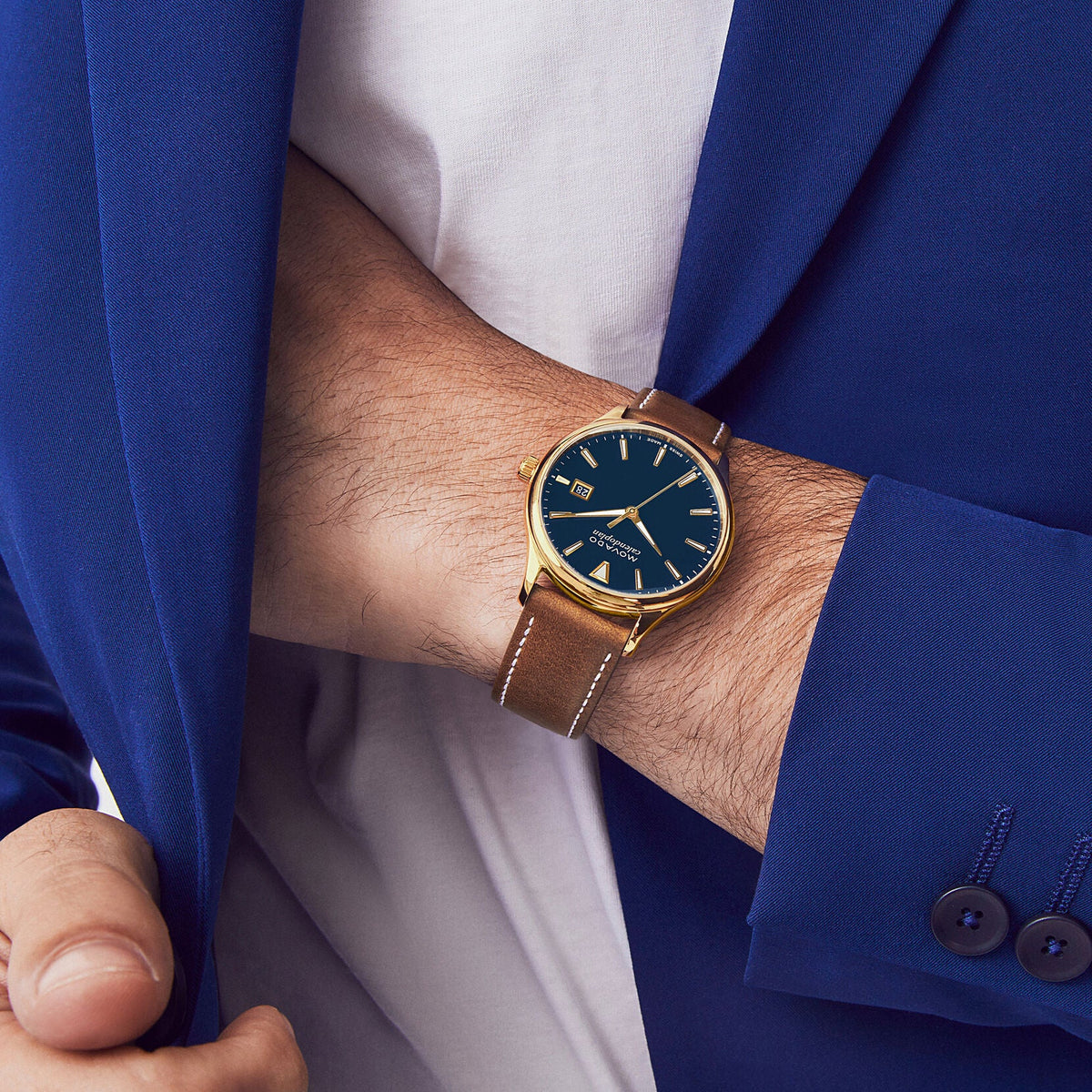 Movado Heritage Series Quartz Men&#39;s Watch 3650157