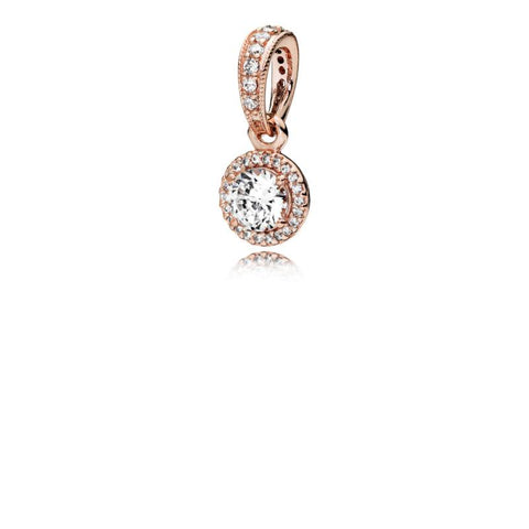 Pandora Round Sparkle Halo Pendant