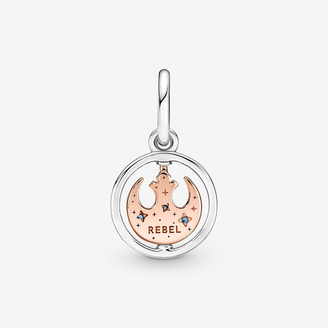 Pandora Star Wars Rebel Alliance Symbol Spinning Pendant