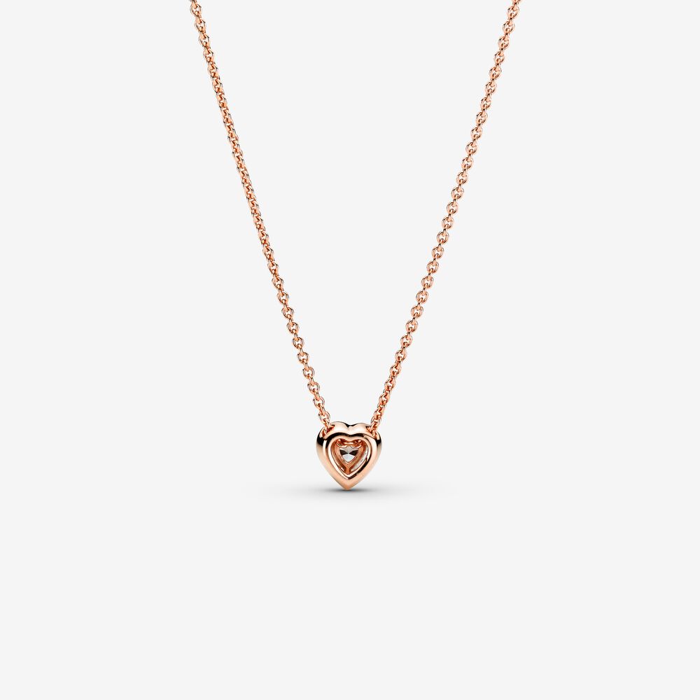 Pandora Sparkling Heart Collier Necklace