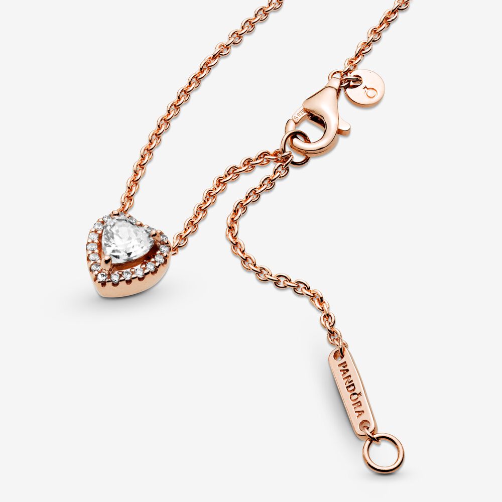 Pandora Sparkling Heart Collier Necklace