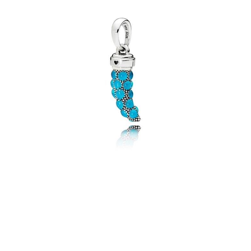 Pandora Turquoise Amulet Pendant