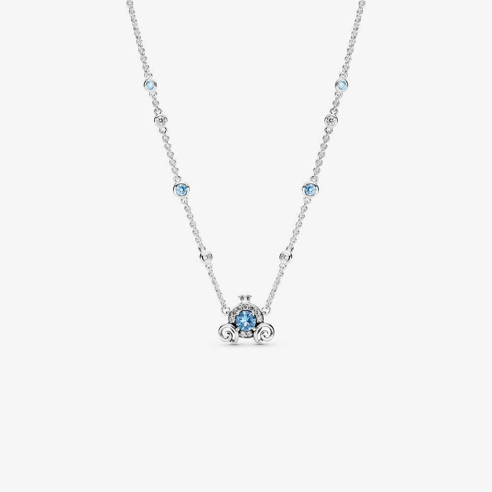 Pandora Disney Cinderella Pumpkin Coach Collier Necklace