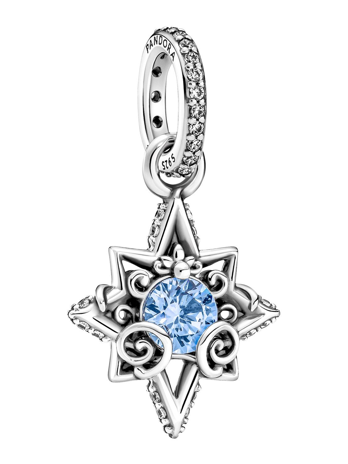 Pandora Disney Cinderella Blue Star Pendant Charm