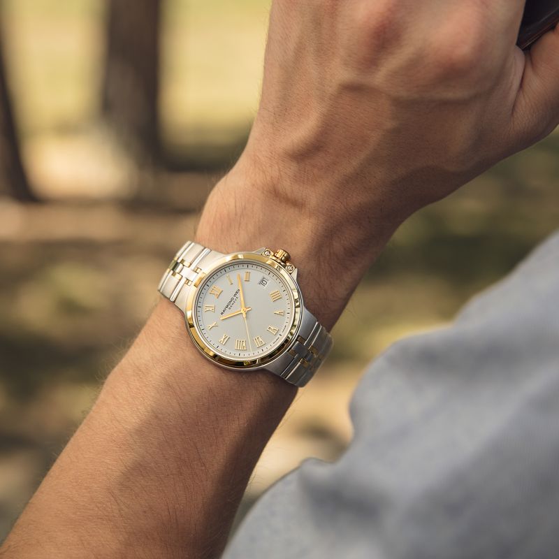 Raymond Weil Parsifal White Dial Men&#39;s Watch 5580-STP-00308