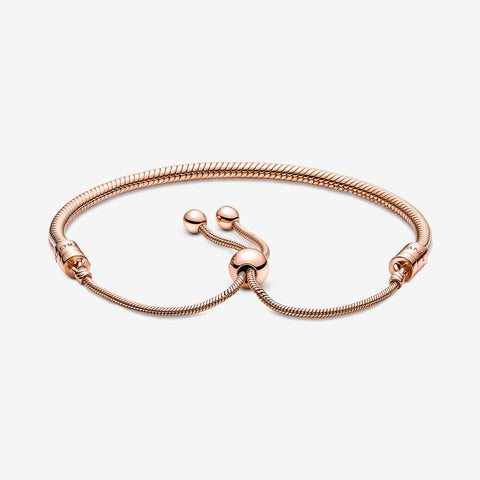 Pandora Moments Snake Chain Slider Bracelet 589652C01