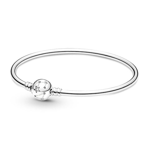 Pandora Bangle With Clear Cubic Zirconia