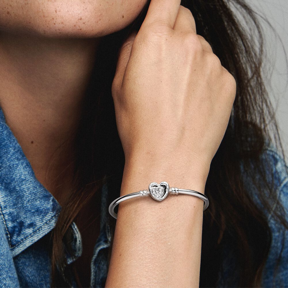 Limited Edition Pandora Moments Entwined Infinite Hearts Clasp