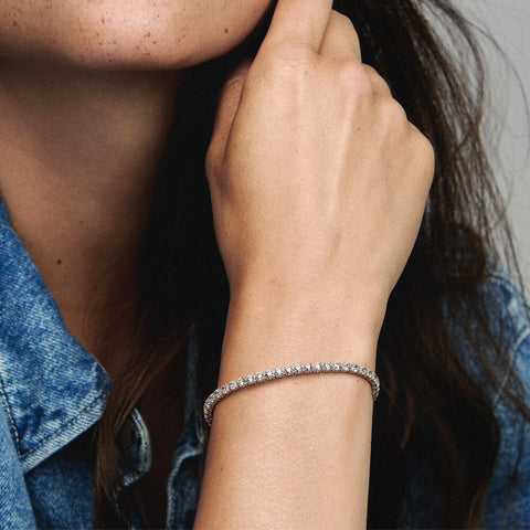 Pandora Sparkling Tennis Bracelet