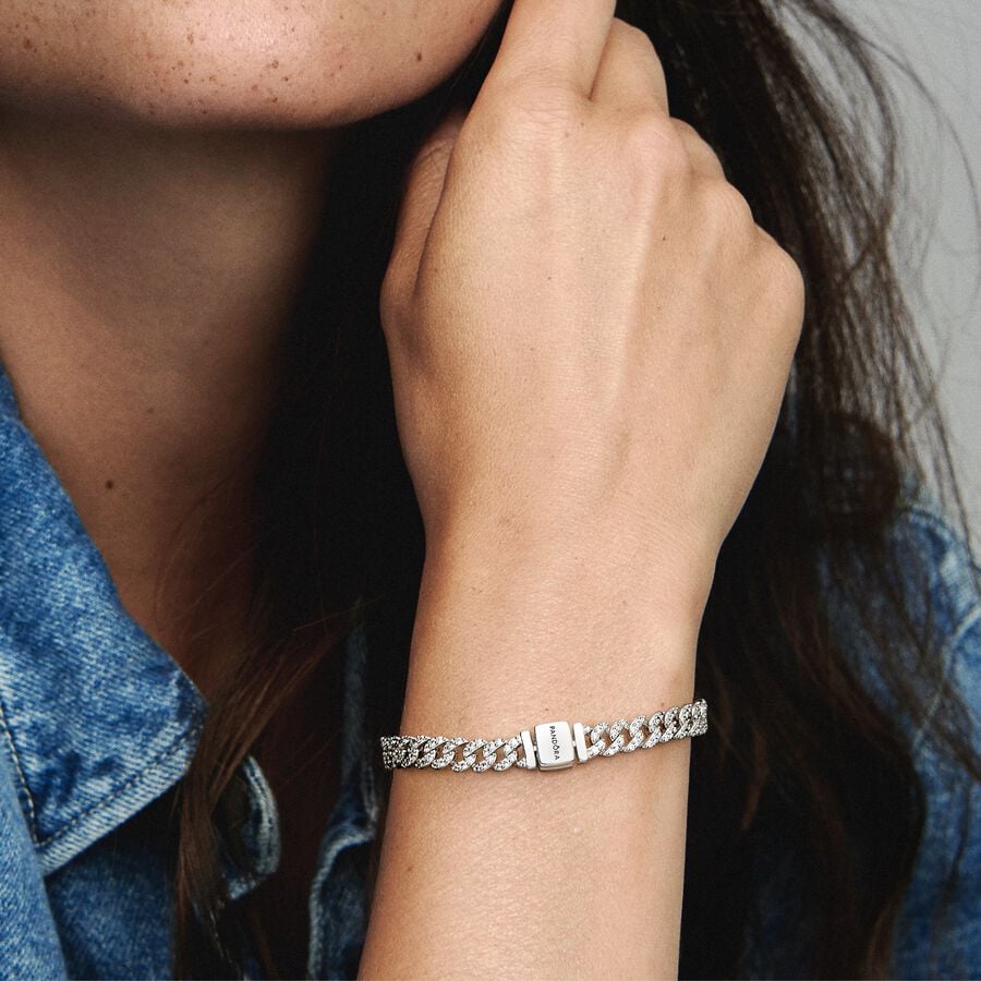 Pandora Timeless Pave Chain Bracelet