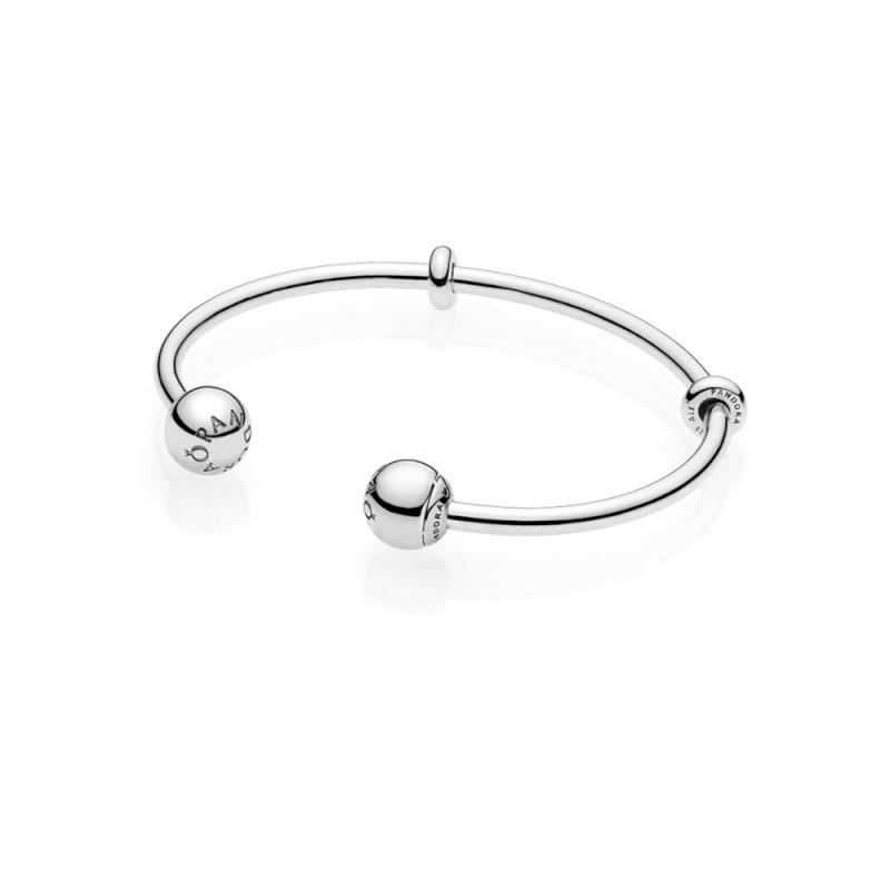 Pandora Open Bangle In Sterling Silver