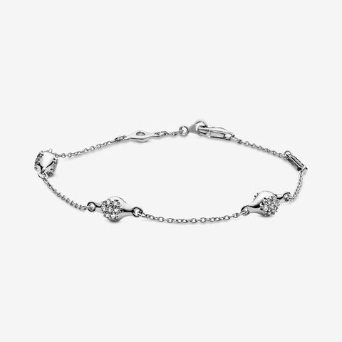 Pandora Pave Modern LovePods Bracelet