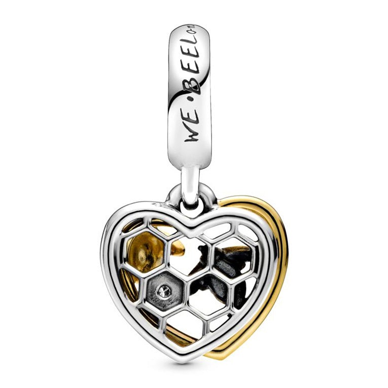 Pandora Hearts &amp; Bees Dangle Charm