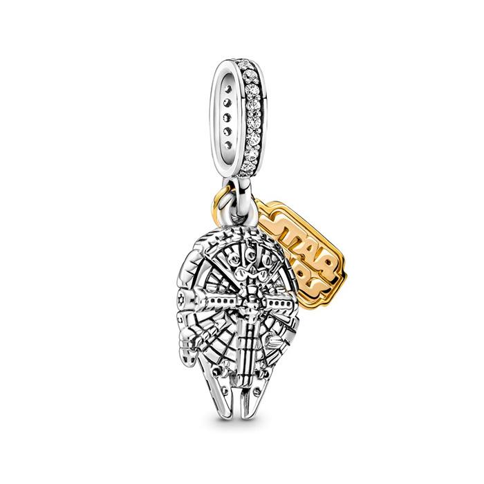 Pandora Star Wars Millennium Falcon Dangle Charm