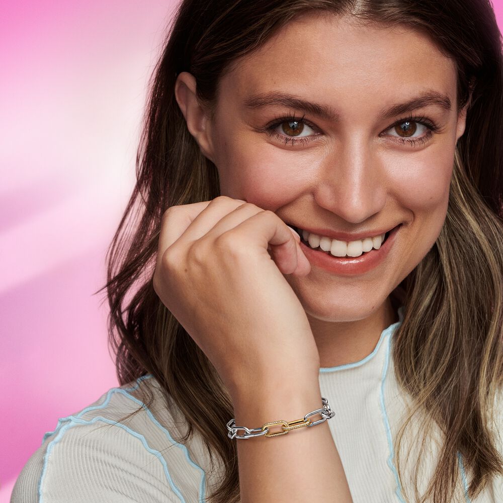 Pandora ME Pave Double Styling Link