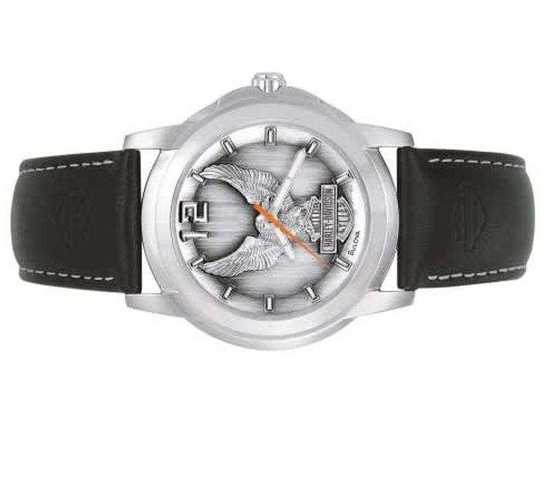 Harley Davidson Medallion Men&#39;s Watch 76A12