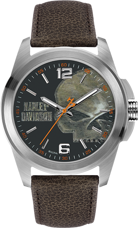 Harley Davidson Willie G Quartz Mens Watch 76A146