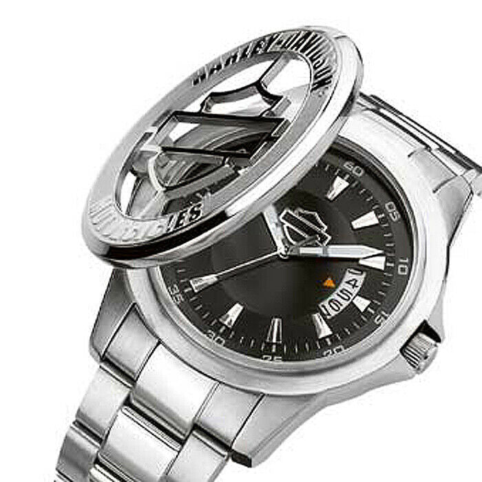Harley Davidson Bar &amp; Shield Men&#39;s Watch 76B143