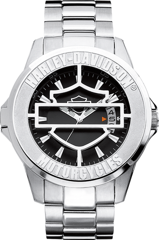 Harley Davidson Bar & Shield Quartz Mens Watch 76B143