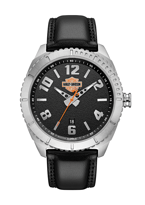 Harley Davidson Quartz Mens Watch 76B181