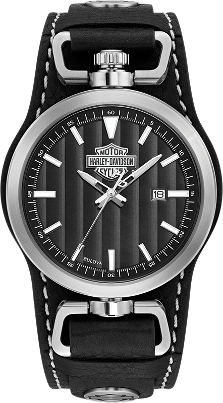Harley Davidson Quartz Mens Watch 76B185