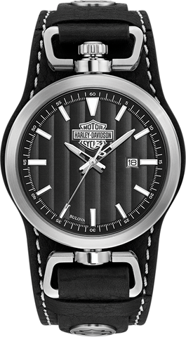 Harley Davidson Quartz Mens Watch 76B185