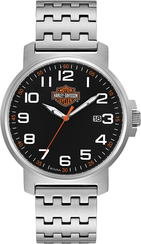 Harley Davidson Quartz Mens Watch 76B187