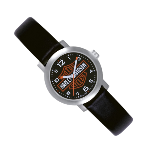 Harley Davidson Bar &amp; Shield Quartz Womens Watch 76L10