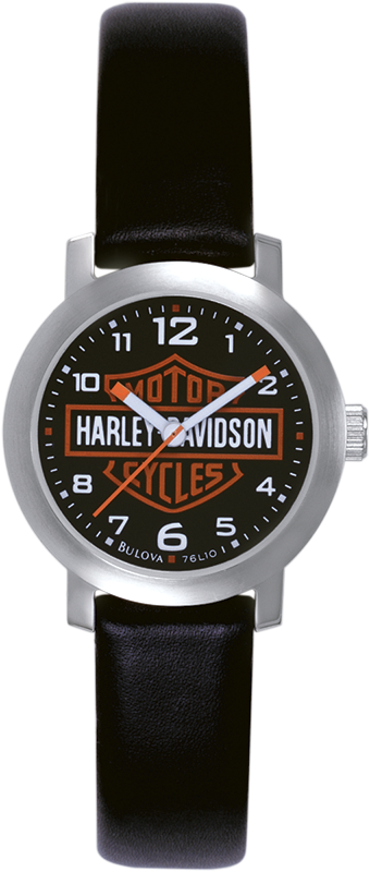 Harley Davidson Bar &amp; Shield Quartz Womens Watch 76L10
