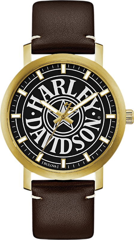 Harley Davidson Quartz Mens Watch 77A100