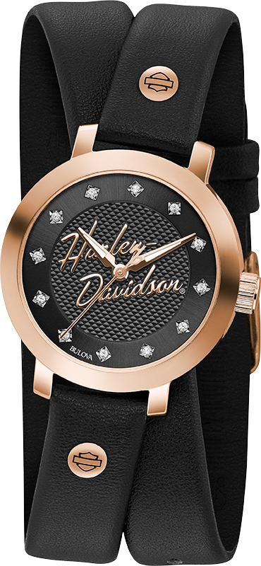 Harley Davidson Quartz Womens Watch 77L109