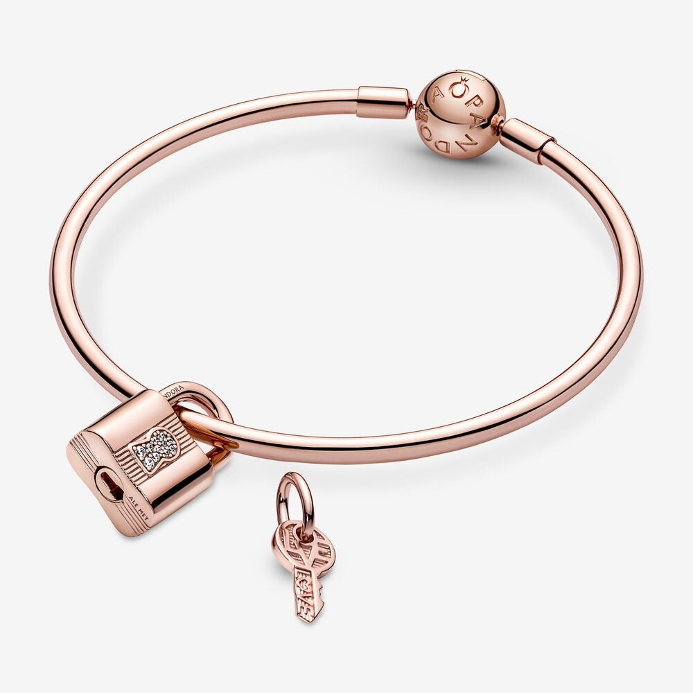 Pandora Eternal Love Lock and key Charm
