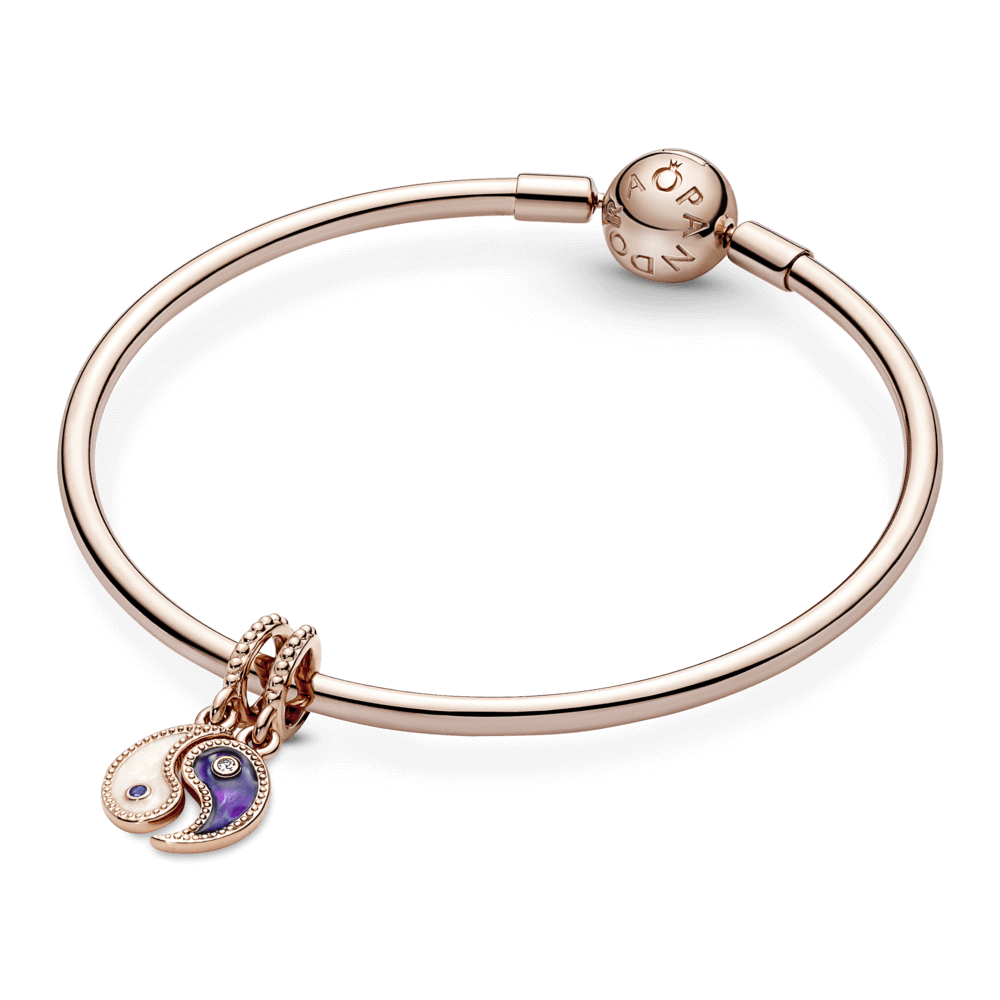 Pandora Splittable Yin &amp; Yang Sparkling Dangle Charm